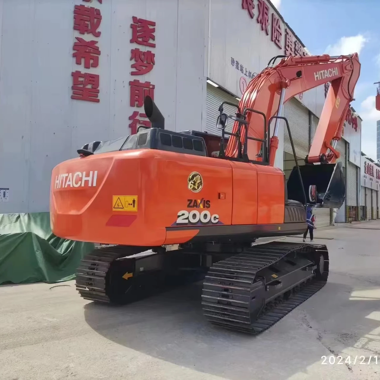 Zx200-3 гусеничный экскаватор Hitachi японский Подержанный 200 240 350 гидравлический низкая цена запас