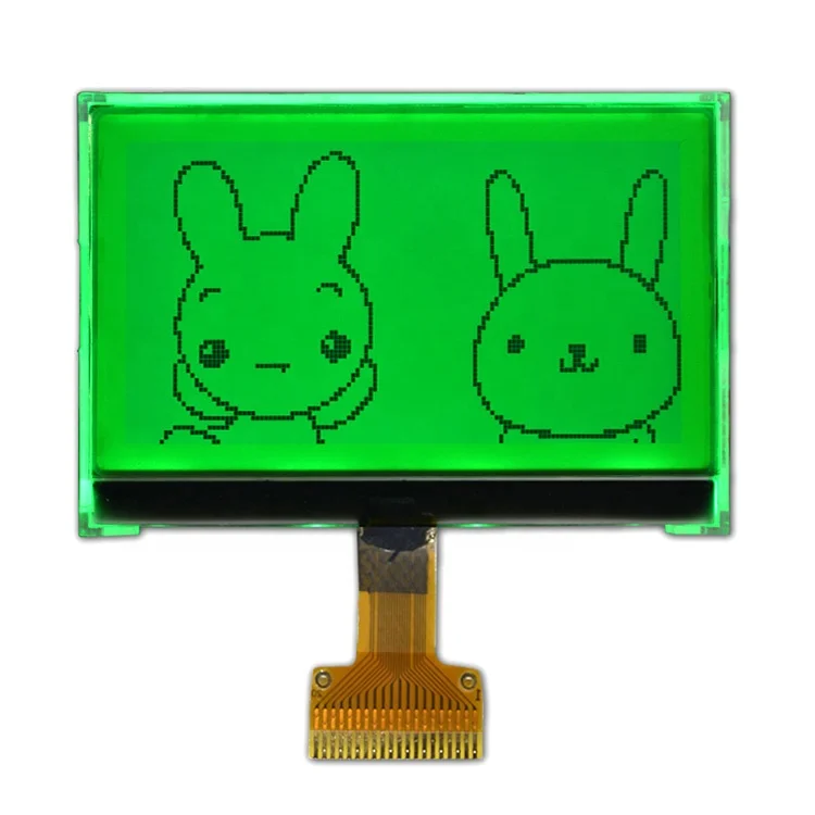 Fpc подключение 128*64 матричный мотоцикл спидометр счетчик воды ЖК-дисплей зеркало