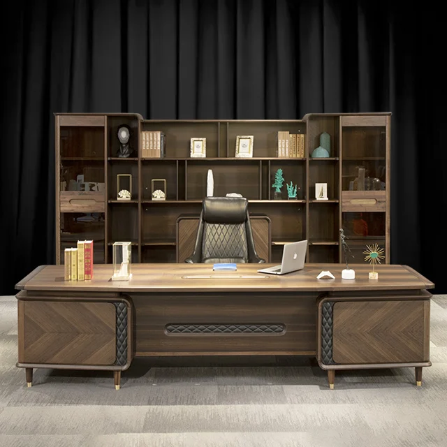 
Elegant Newest Fashion Desk Organizer Office Office Desk Luxury Wooden 