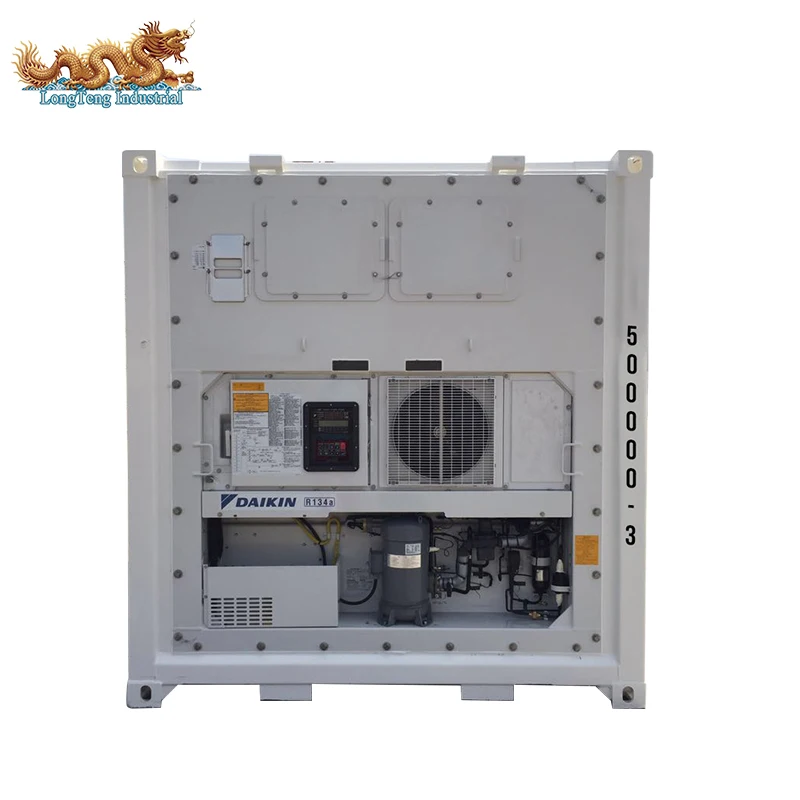 BV Certified Refrigerated 20ft 20 foot high cube 20 hc freezer reefer container with Dakin cooling unit for sale in dubai