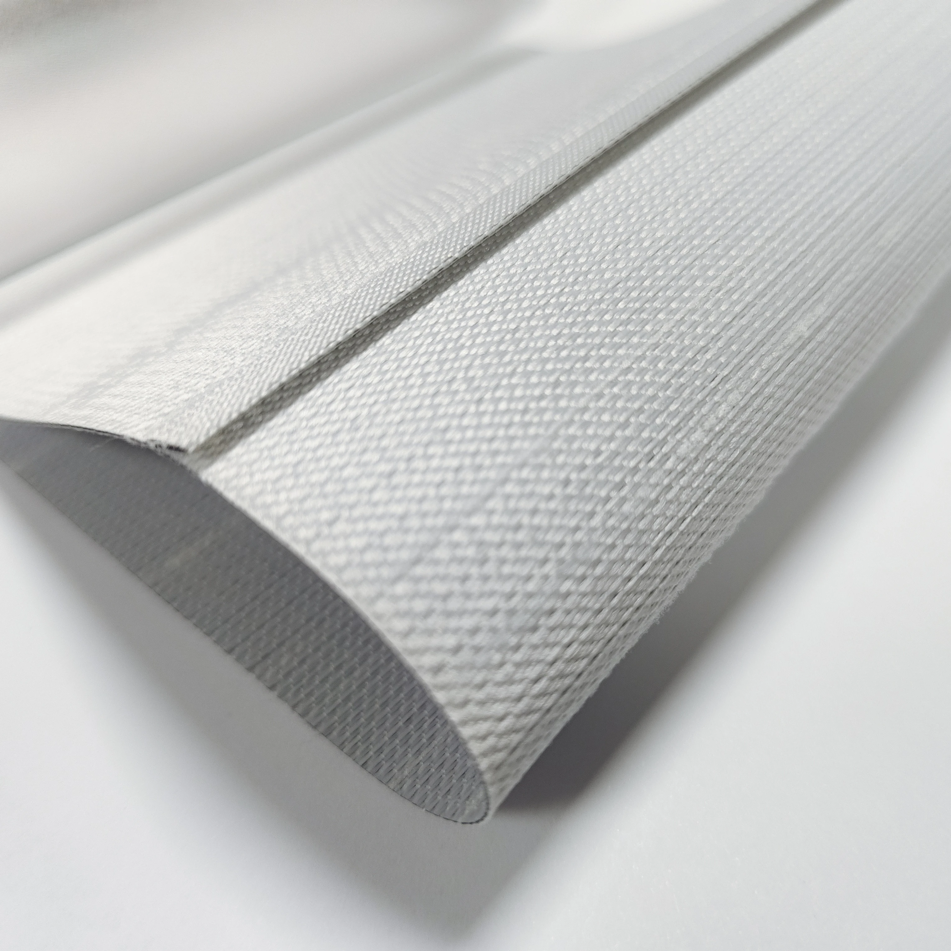 Woven Roman Shades Light Filtering Natural Bamboo and paper rope mixed fabrics roller blinds