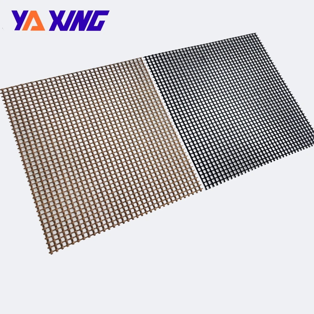 Oilproof PTFE Coated Grill Mat Portable Mesh Mat