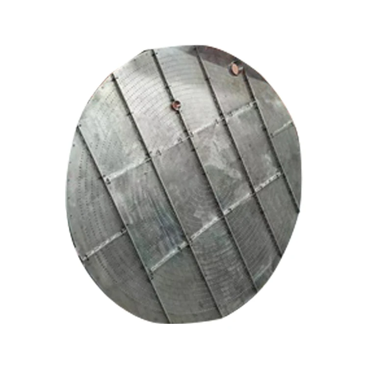 Customized precision reactor internals Hastelloy C276 overflow distribution plate