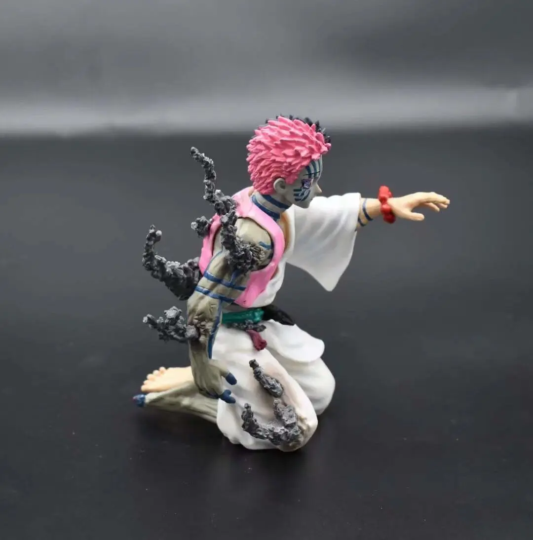 Hot selling anime cartoon model Demon Slayers Half-human half-ghost Akaza Hakuji action figure