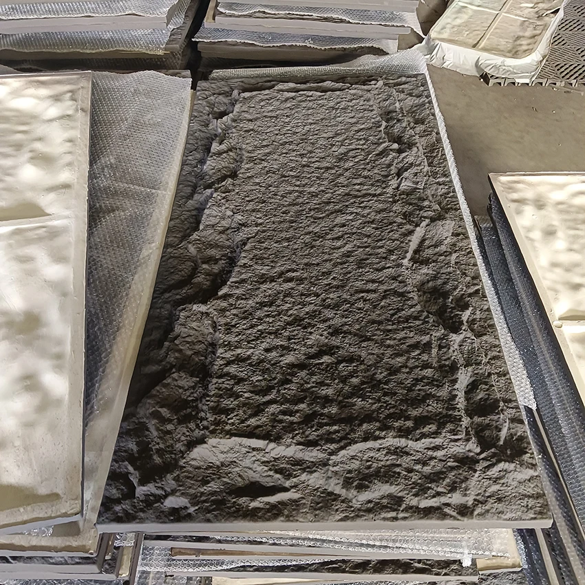 cladding exterior wall stone for home decoration Artificial Stone For Apartment 3D artificial wall panels PU Stone panel