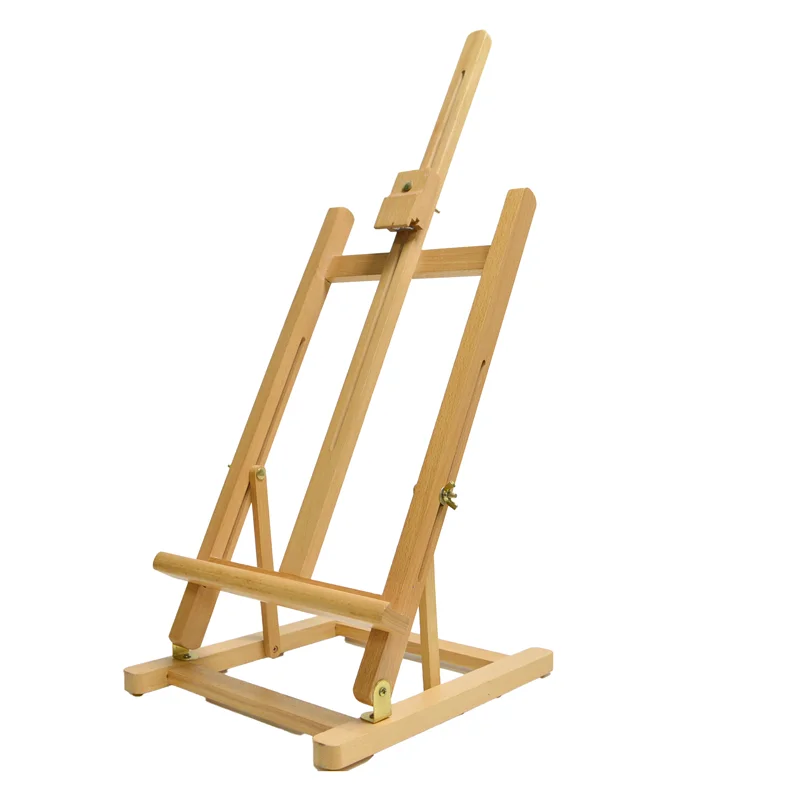 beech wooden art standing easel for kids adults painting  displaying