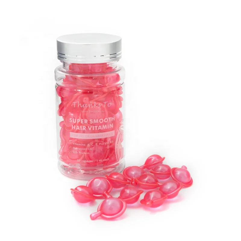 Private Label Best Selling Oil Capsule Repair Frizz And Damage Hair Care Repair Split Ends Hair Treatment