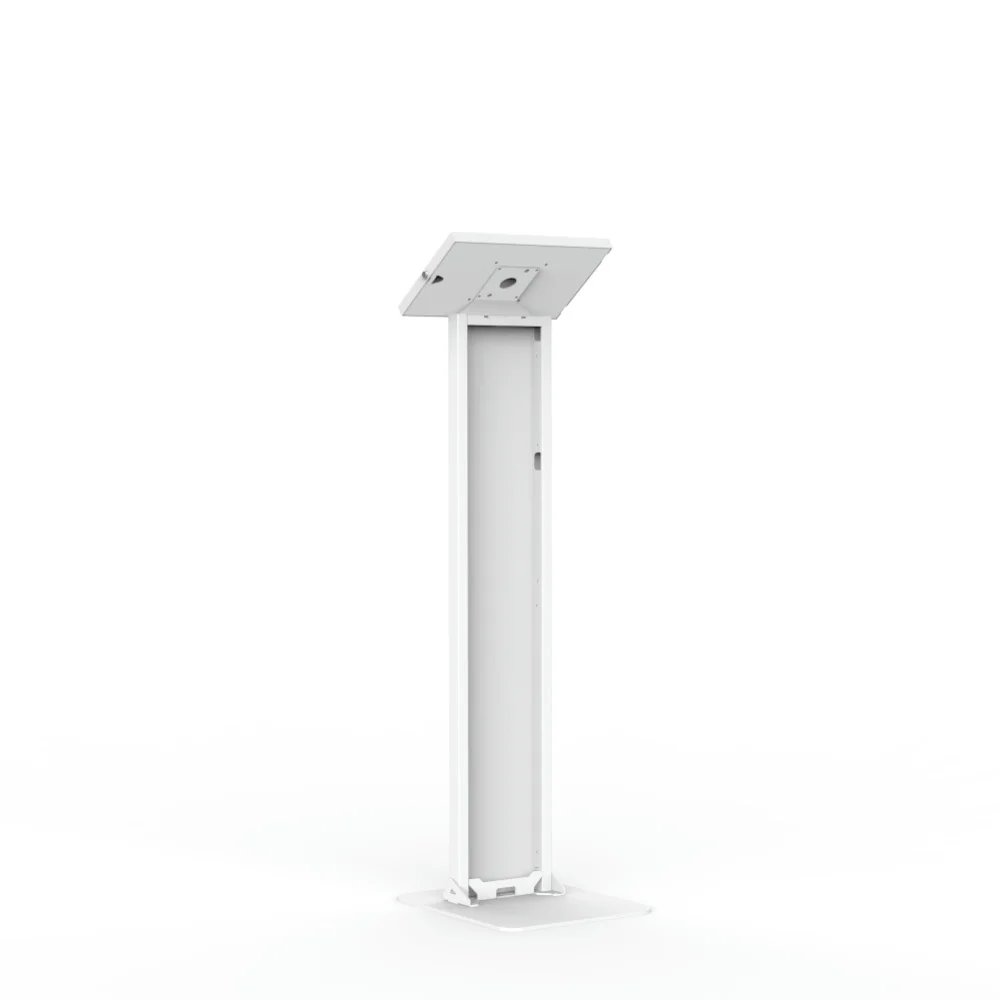 Custom Self Servicet Tablet Floor Kiosk Stand for self-service automated unmanned checkout-free cashierless store