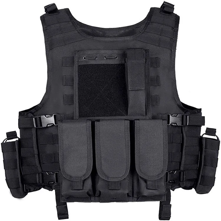 Durable Breathable Heavy Duty Body 10-piece Set Tactical Combat Vest for Outdoor Shooting Cs Game Training