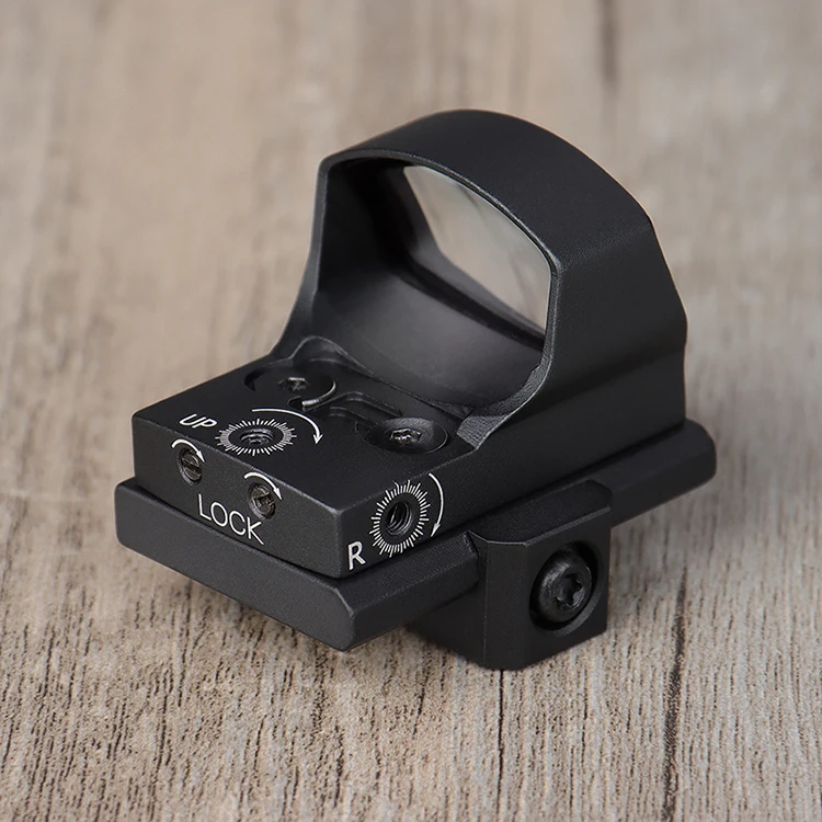China Manufacturer Light Adjust No Switch Red Dot Sight Best Shockproof Red Dot 2-0129
