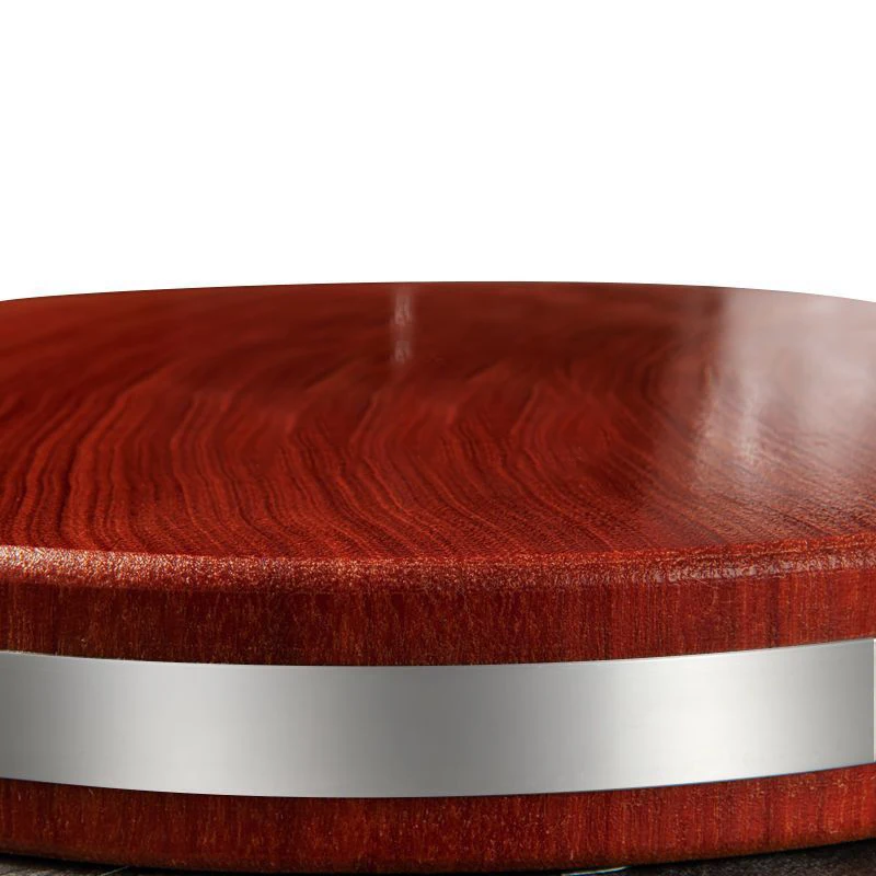 Extra large iron wood cutting board, round cutting board, solid wood cutting board