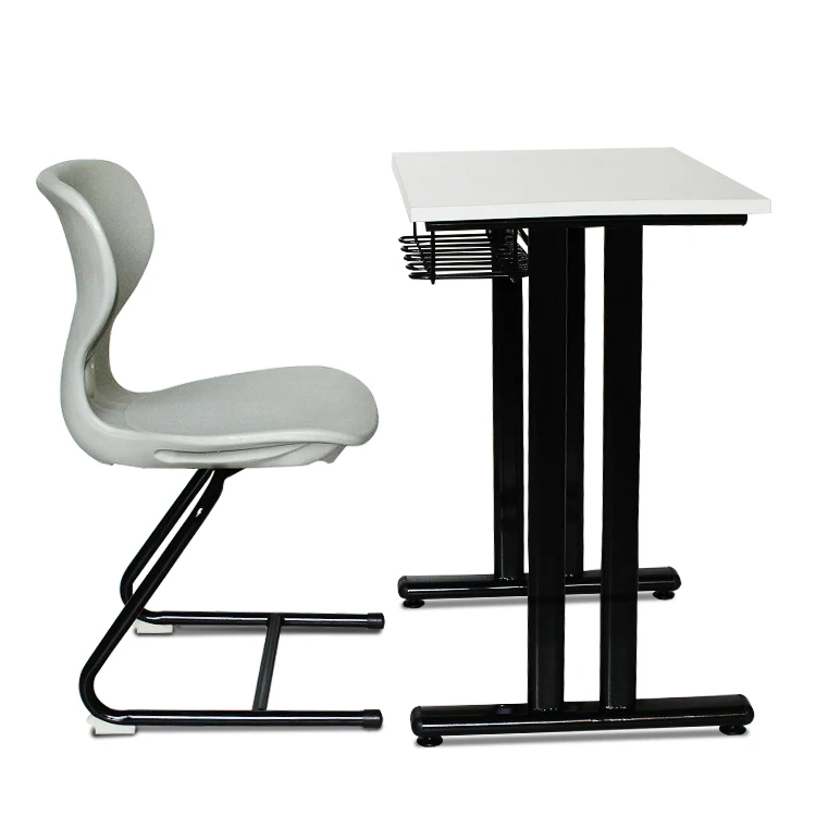 Middle School Furniture Library Book Reading Table and Chairs