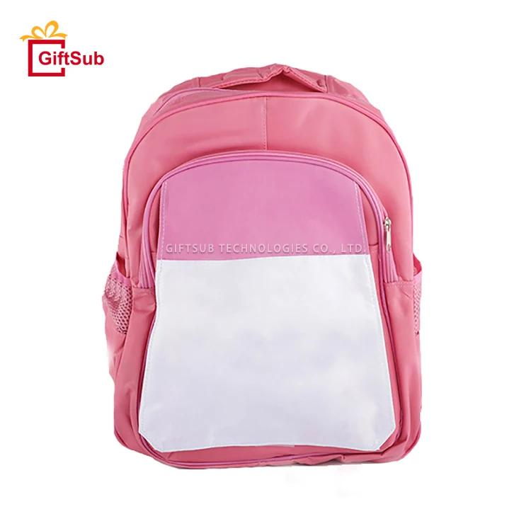 DIY Custom Printed Large Sublimation Backpacks Blanks For School Children