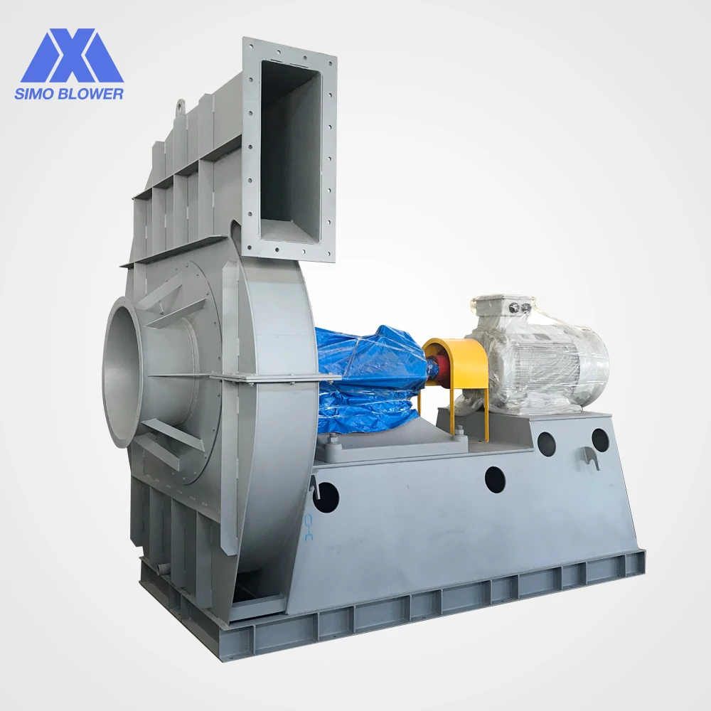 Высокопроизводительный вентилятор из легированной стали с приводом паровой котел