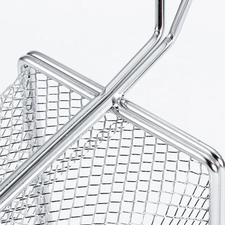 Горячая Распродажа, фритюрница из нержавеющей стали, мини глубокая сервировочная корзина для картофеля фри