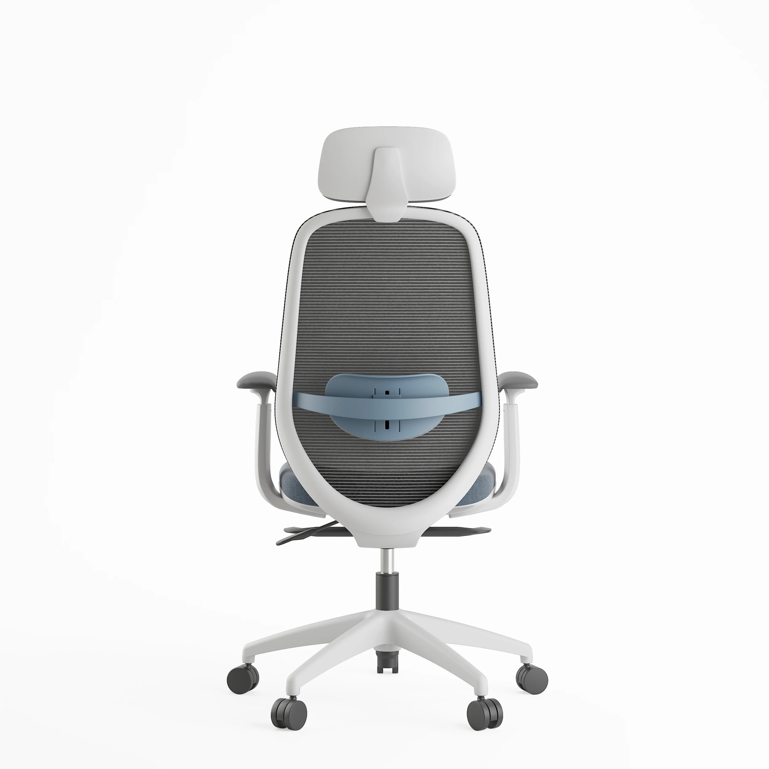 Modern Luxury High Back Mesh Office Chair 4D PU Armrest Home Computer Executive Swivel Ergonomic Office Chair