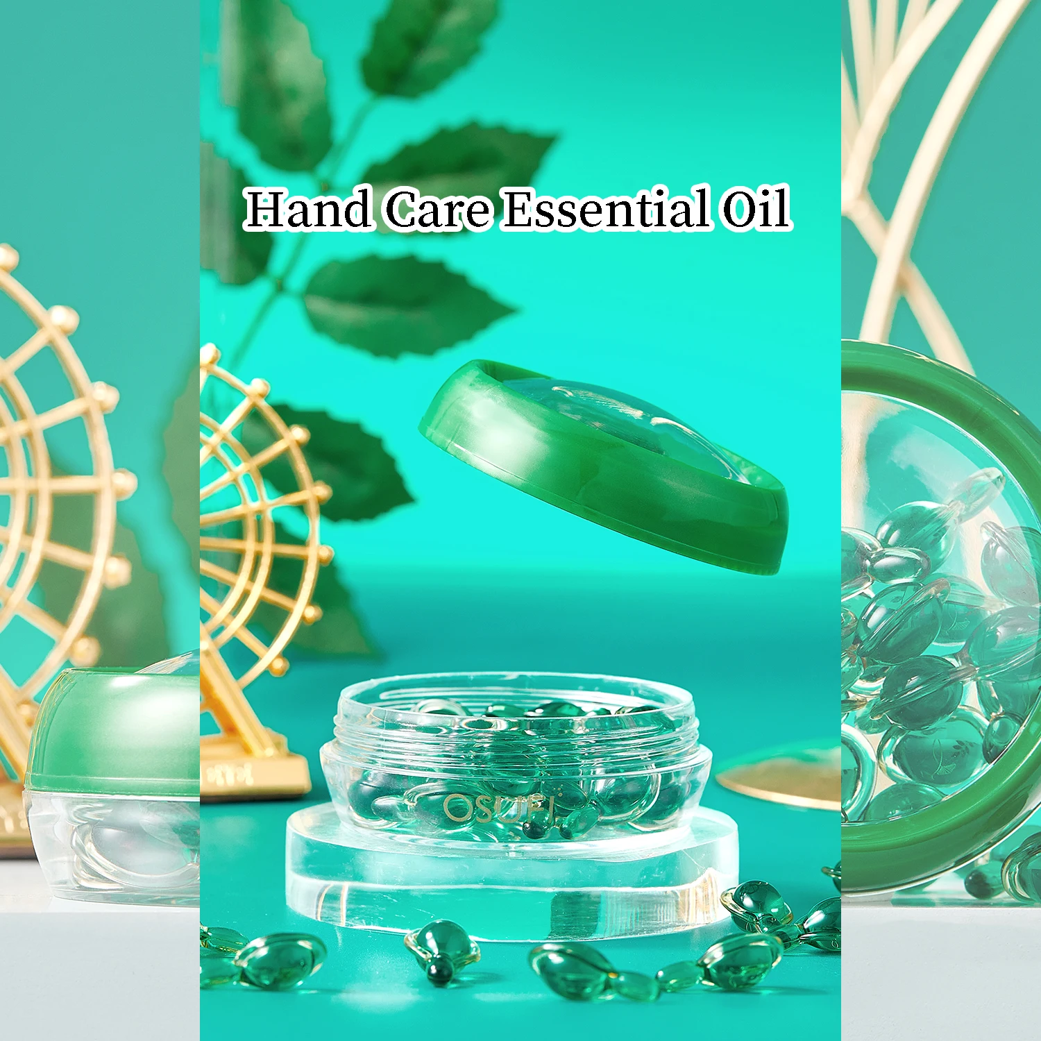 OEM ODM Refreshments Mini Cute Hand Massage Cream Lotion Shea Butter Hyaluronic Acid Hand Cream Capsual Essential Oil for Ladies
