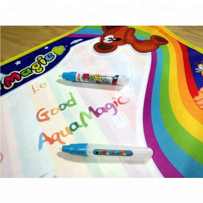 2019 new painting toy child kid magic doodle water drawing mat,drawing mat for kids,aqua drawing mat