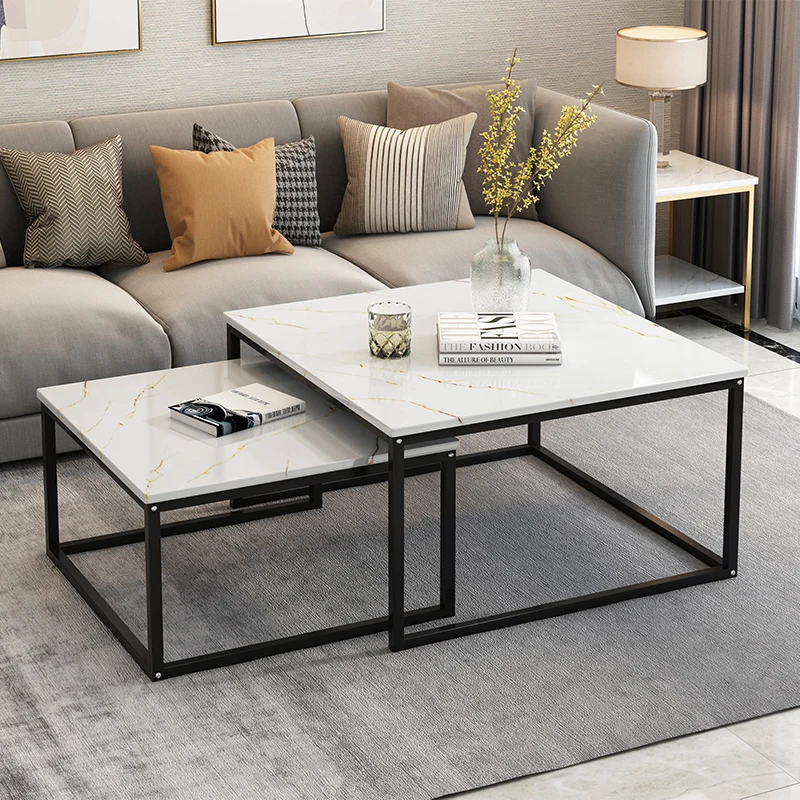 
Nordic living room side table simple modern simple small light luxury small apartment coffee table 