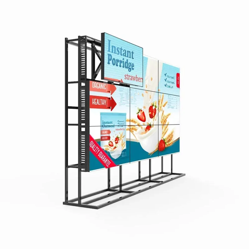 Hot Good Price 700cd 55 Inch 3.5mm Multi Screen Videowall Ultra Narrow Bezel Display Did LCD Video Wall