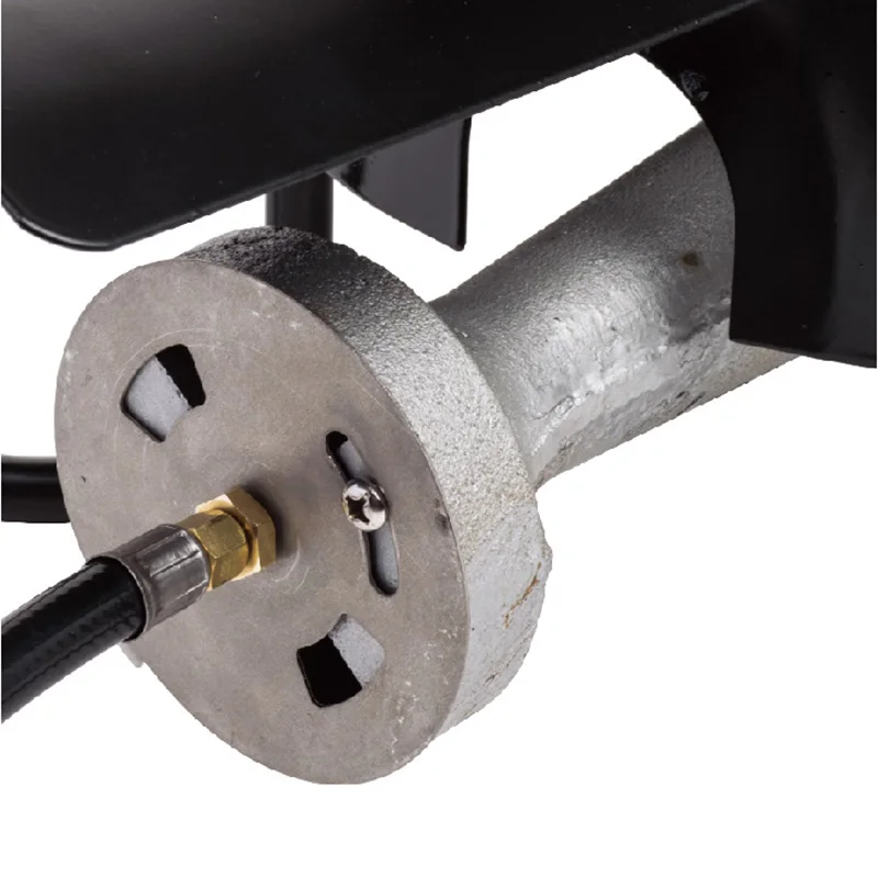 Iron wok with Propane Burner Stove Large Mexican Style UFO Type Cooker Outdoor Frying pan Great for Backyard