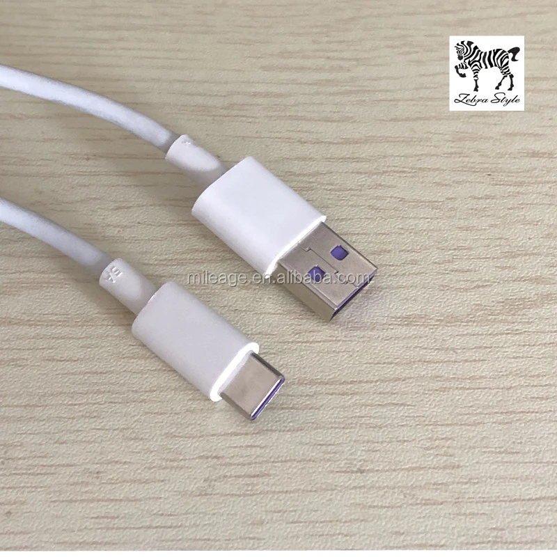 Original USB Type C Cable 5A Super Charging for Huawei Mate 20 Pro P20 Type-C Cable