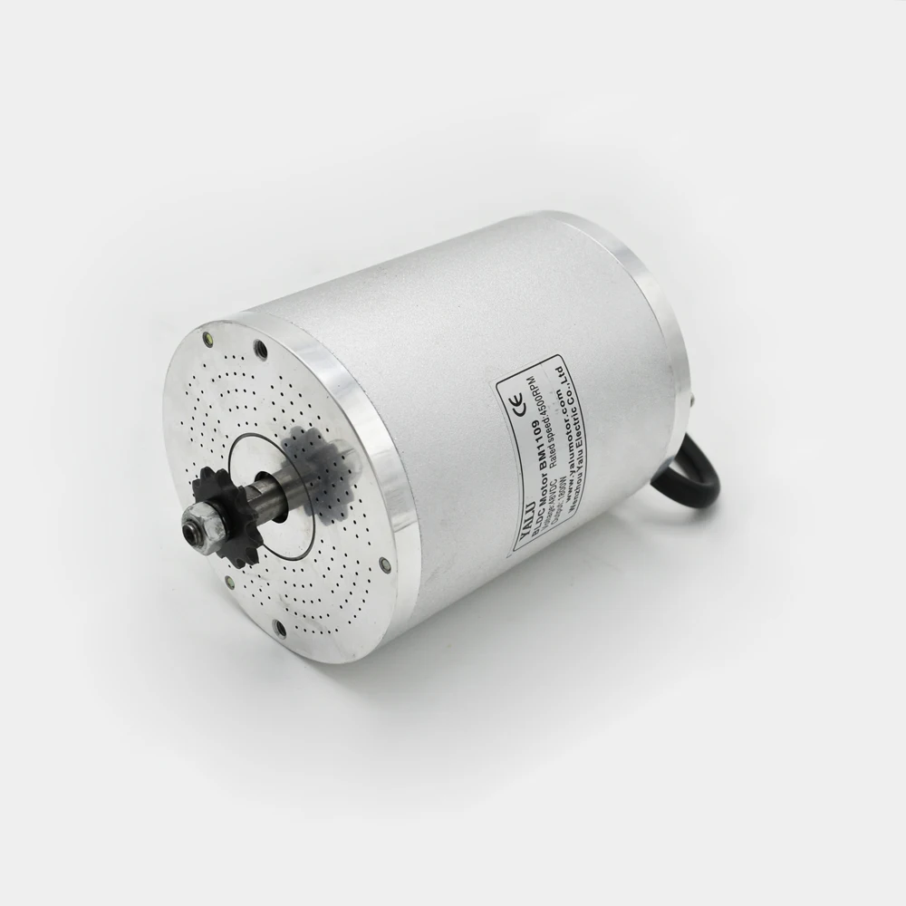 BM1109, 1200 Вт, 48 В постоянного тока, набор моторов для велосипеда, скутера BLDC, высокоскоростной Электрический Средний привод, двигатель постоянного тока для езды на машине, игрушек, пландирующего скутера