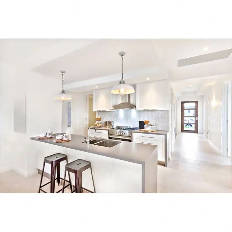 Gloss Mdf Modern Design Russian Style Kitchen Hanging Cabinet