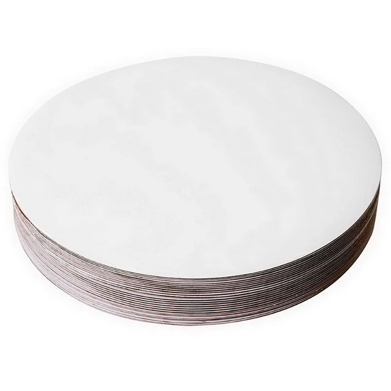 Cake Boards Round 10 Inch White Cake Circles Rounds Base Food-Grade Cardboard Cake Plate Thinner But Stronger