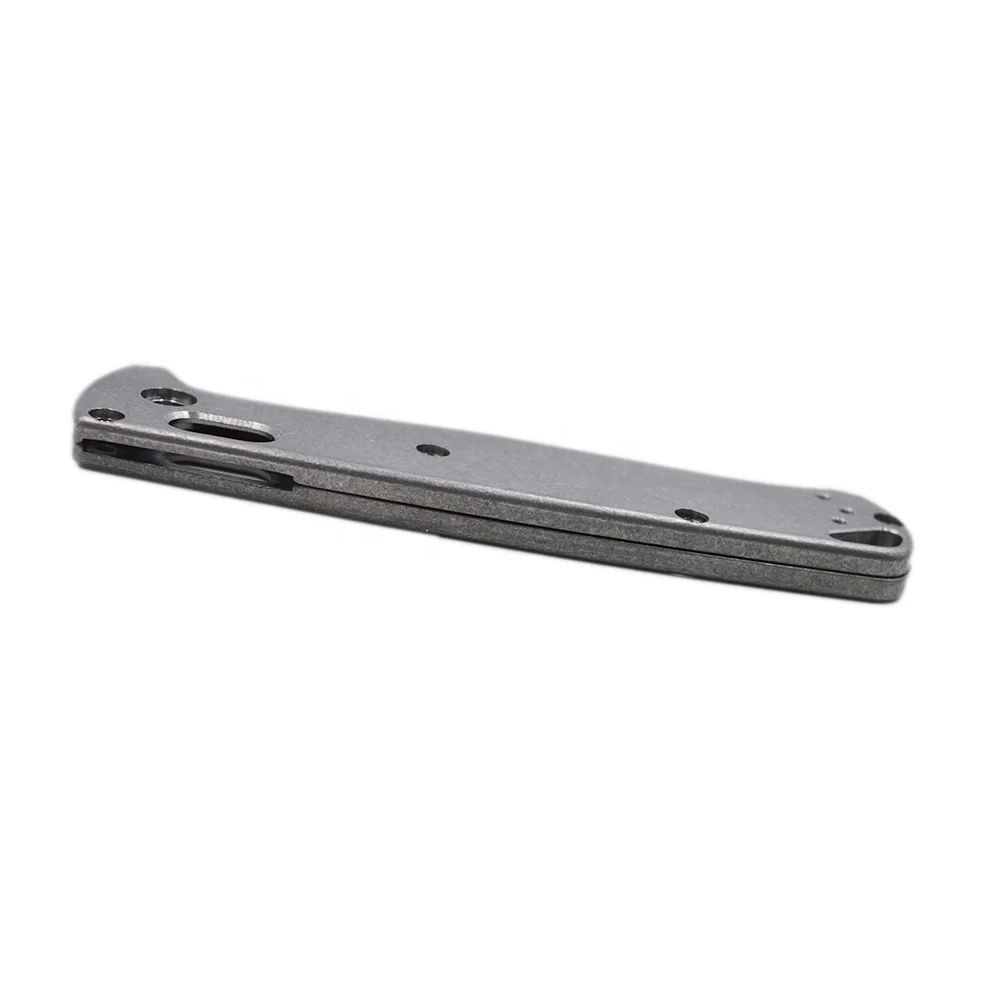 EDC Classic Custom Surface Titanium Knife Handle Scales for Benchmade Bugout Series 533