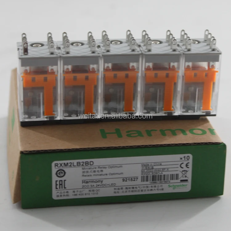 New original electrical component plug-in AC/DC small intermediate relay for industrial and building equipment