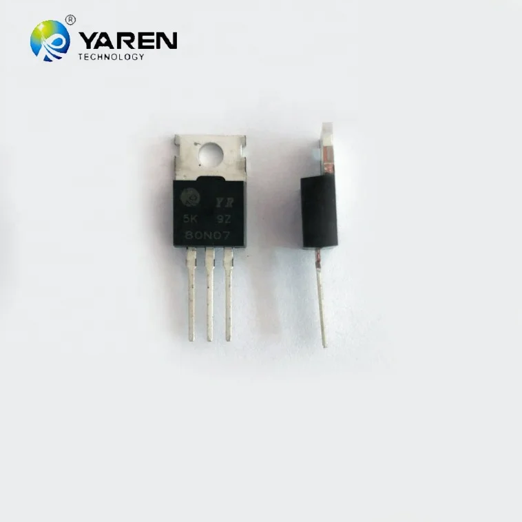 80N07 70 В V 80A TO-220 mosfet n-канал силовой траншеи mosfet