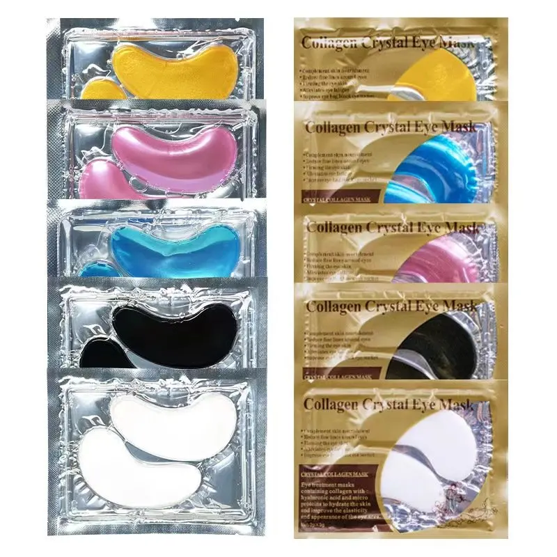 wholesale hydrogel eye patch Eye Bag Dark Circle Anti-wrinkle Hydrogel Patches Crystal collagen Aloe Vera Eye Masks