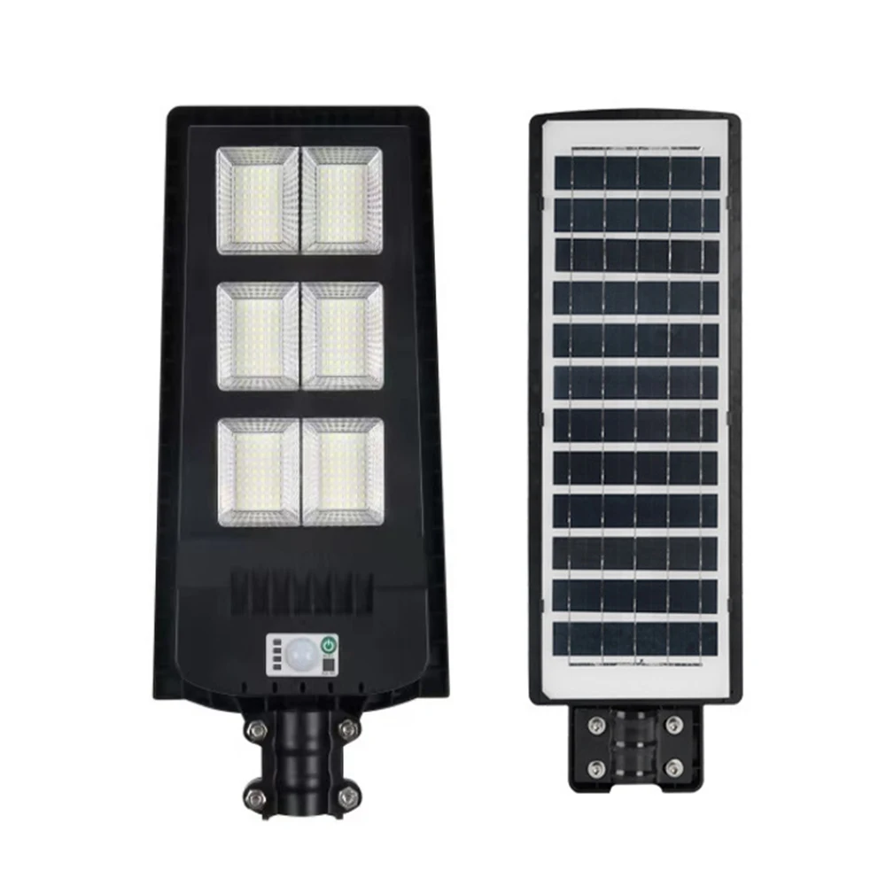 landscape lighting solar motion sensor garden lights waterproof 300w All in one integrated smd led outdoor solar street light