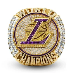 Custom Removable flip ring 2020 N-B-A Los Angeles Lakers LA James Replicated Basketball Championship Ring