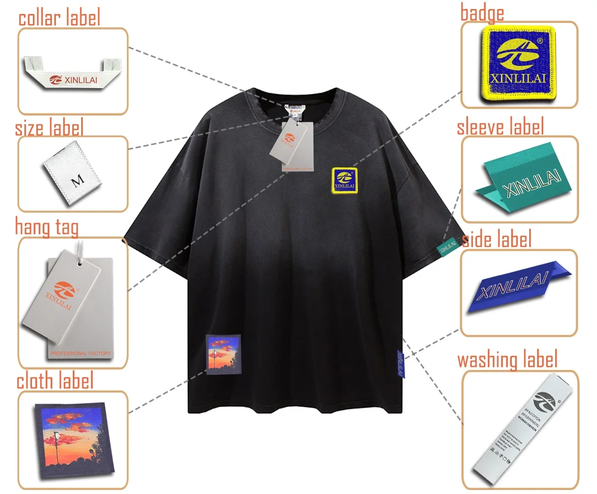 Wholesale Blank Plain t shirt Custom your Logo Printing Cotton Spandex Breathable Short Sleeve tshirt Fitness Mens T Shirts