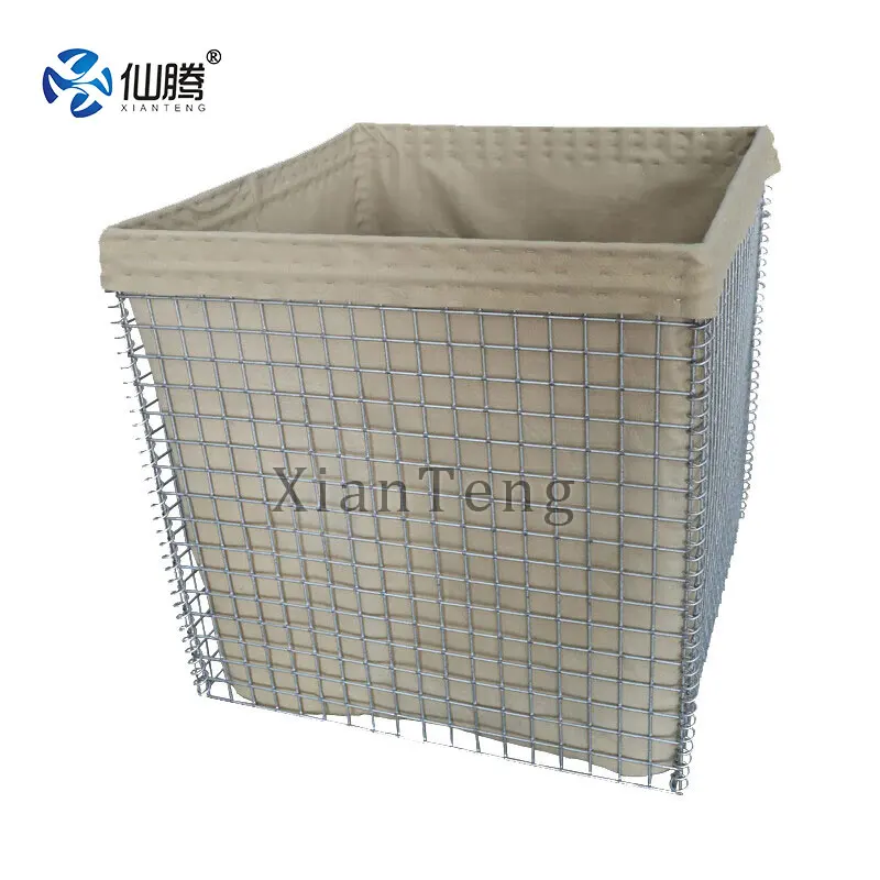 Hot Sale Heavy Customized Defensive Gabion Box Sand Wall Welded Bastion Explosion Proof Cage