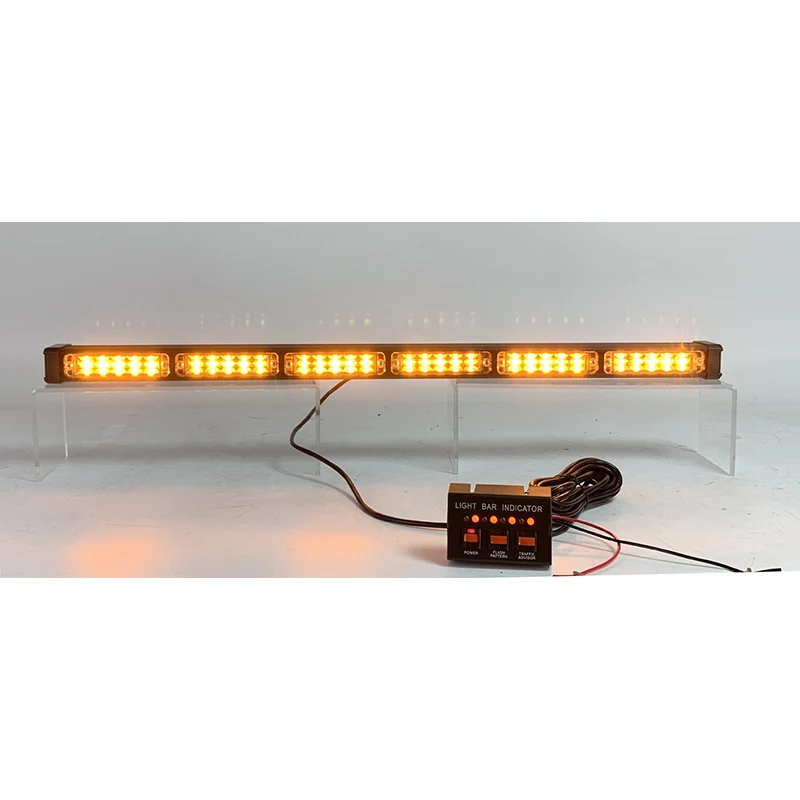 Golddeer 29,8 дюйма, янтарные световые палочки 3 Вт для управления полиции, чрезвычайными ситуациями и функциями точки TBD253