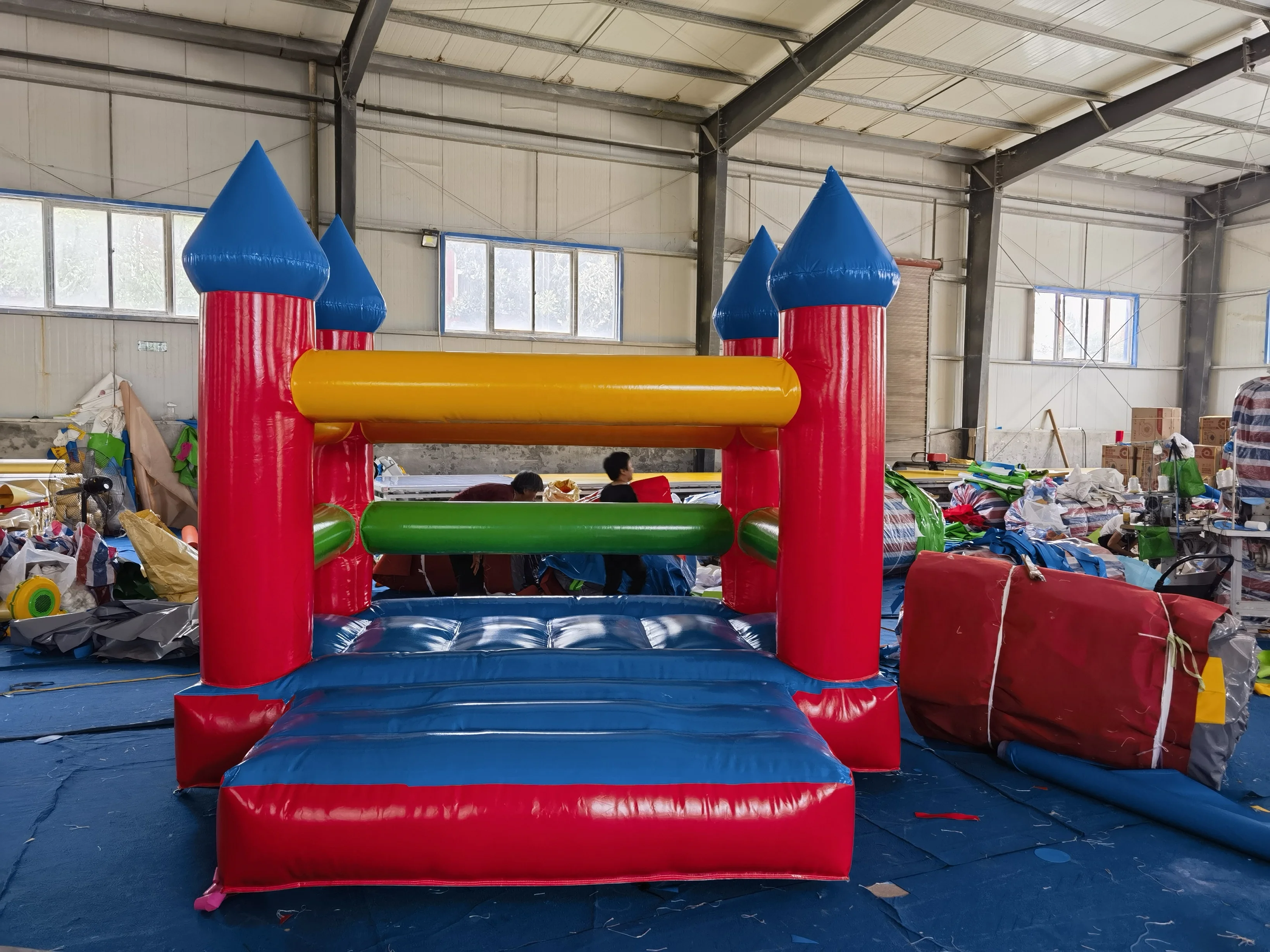 Factory direct sale 3m*3m inflatable castle bouncy castle bounce house for kids