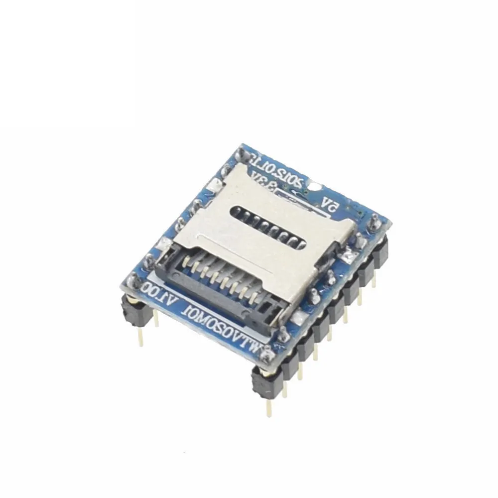 WTV020 WTV020-SD WTV020SD-20SS Mini SD Card MP3 Sound Module For PIC WTV020-SD-16P