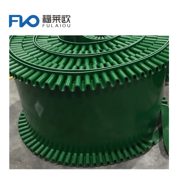 Customized Transmission Special Processing Pvc Corrugated Sidewall Conveyor Belt