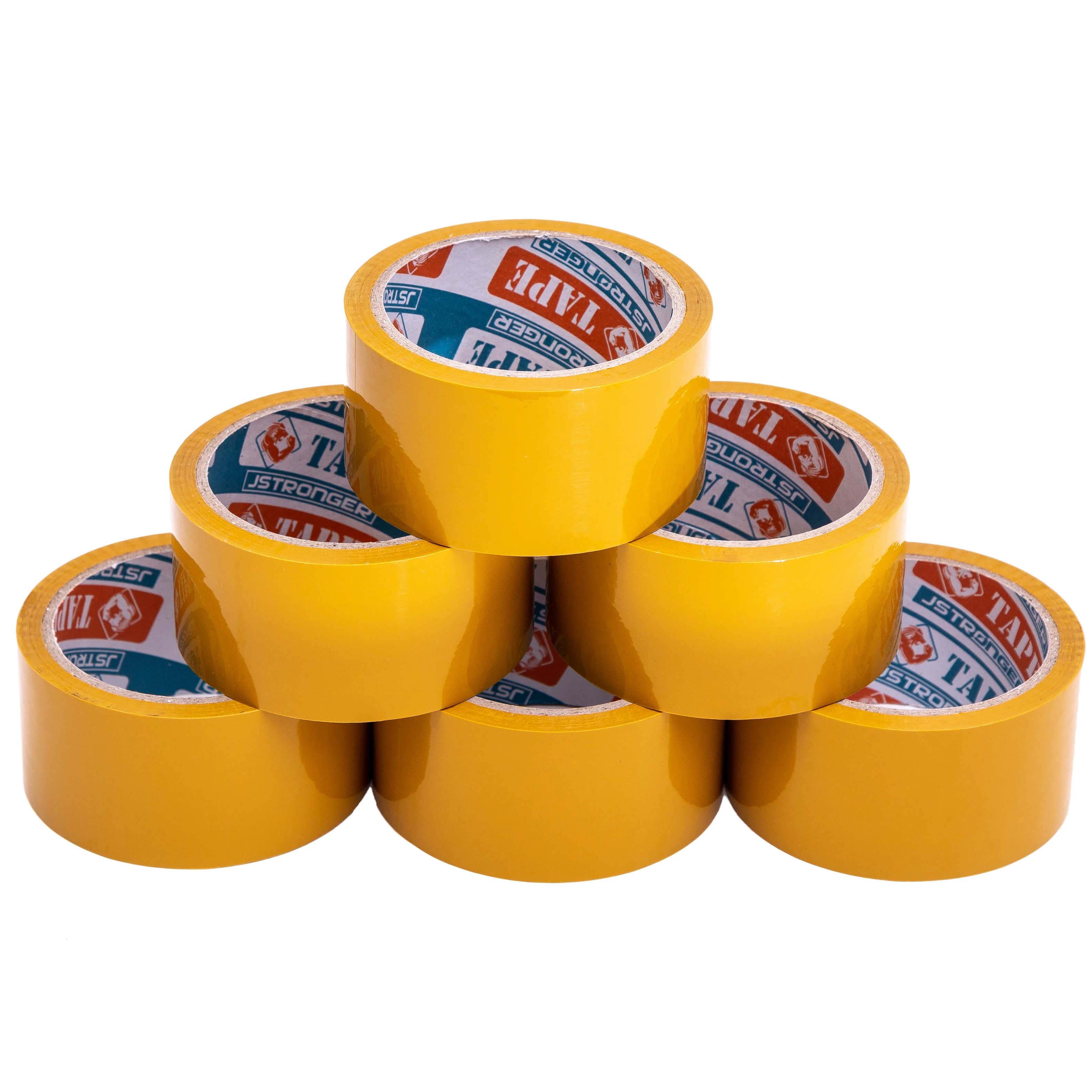 Heavy Duty Packing Tape 6 Rolls, Total 360Y, Clear, 2.7 mil, 1.88 inch x 60 Yards, Ultra Strong, Refill for Packaging