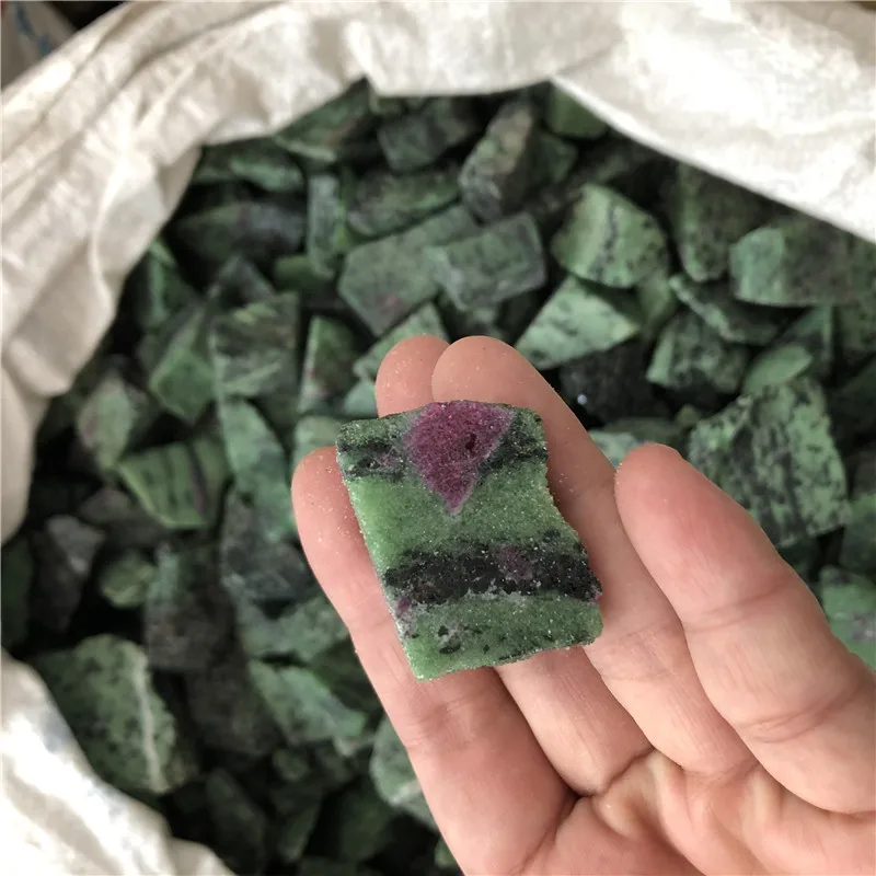 Wholesale Raw Crystals Gemstone Epidot Natural Epidote Rough Stones