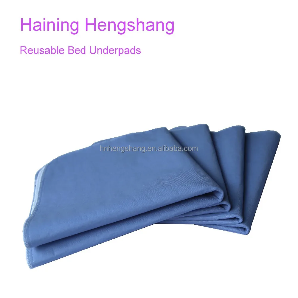 Polyurethane Washable & Reusable eco-friendly cheap Underpad for Incontinence