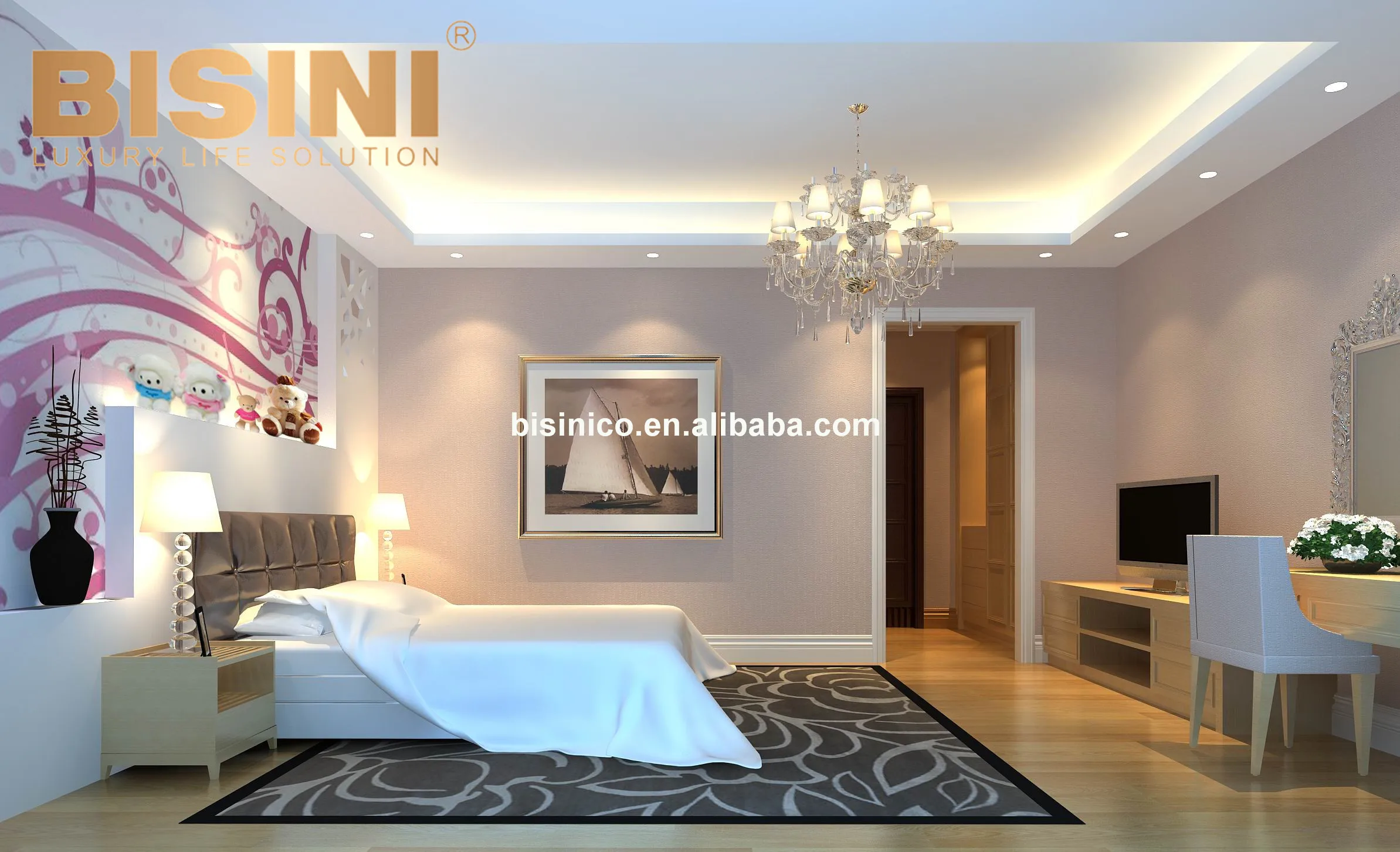 Роскошная вилла из Саудовской Аравии 3D макс. дизайн и отделка интерьера