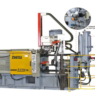 Машина для литья под давлением холодной камеры из алюминиевого сплава 160T для изготовления ручки