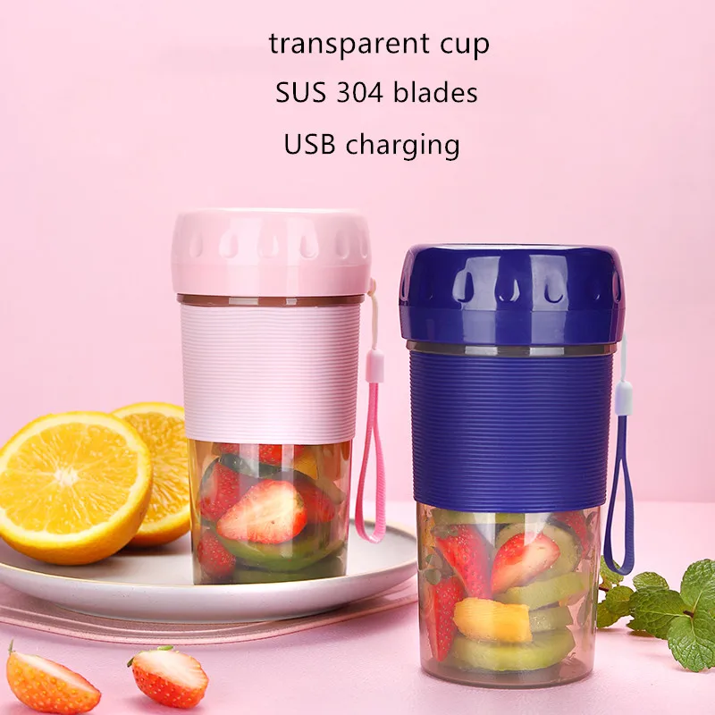 Portable Small Size Juice Blender Mix Ice Fresh Fruit Vegetables Juicer Cup