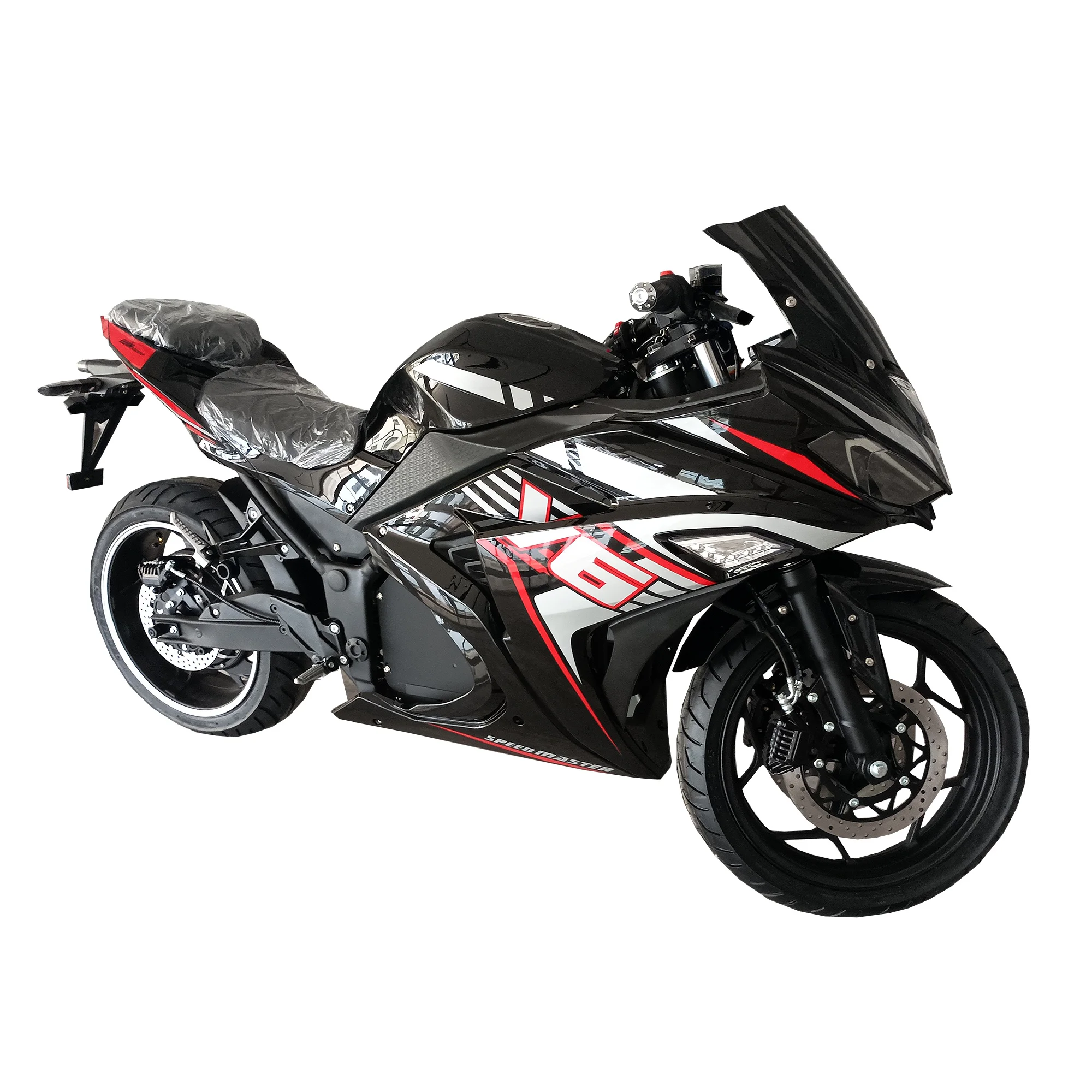 COMMANDER  3000W 5000W hub Motor 72V lithium battery electric motorcycle