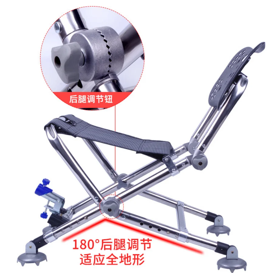Multi-functional fishing chair foldable stong load-bearing camping fishing chair carp fishing chairs