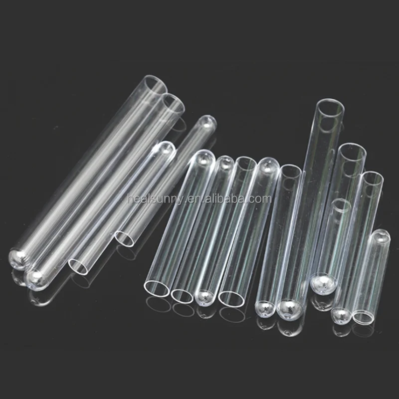 Round Bottom Borosilicate Glass Test Tube With Cork Lid 20*200 mm glass test tube with cork stopper